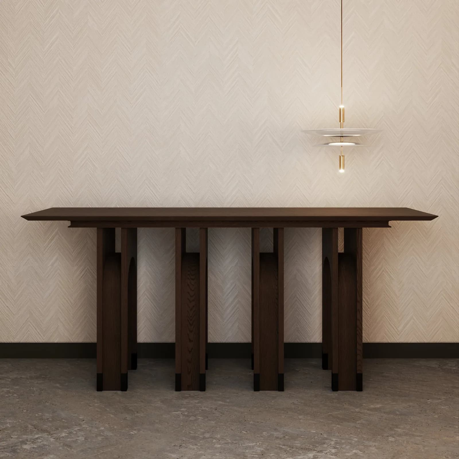 Modern Minimalist Dining Space