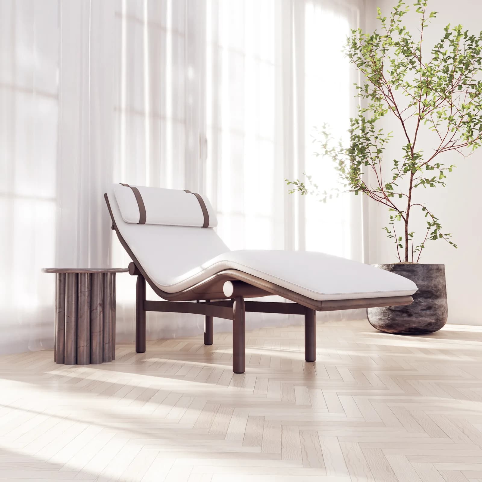 Minimalist Lounge Space
